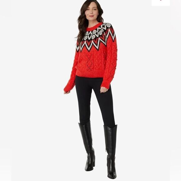 Lucky Brand Fair Isle Holiday Sweater size XL - Picture 15 of 15